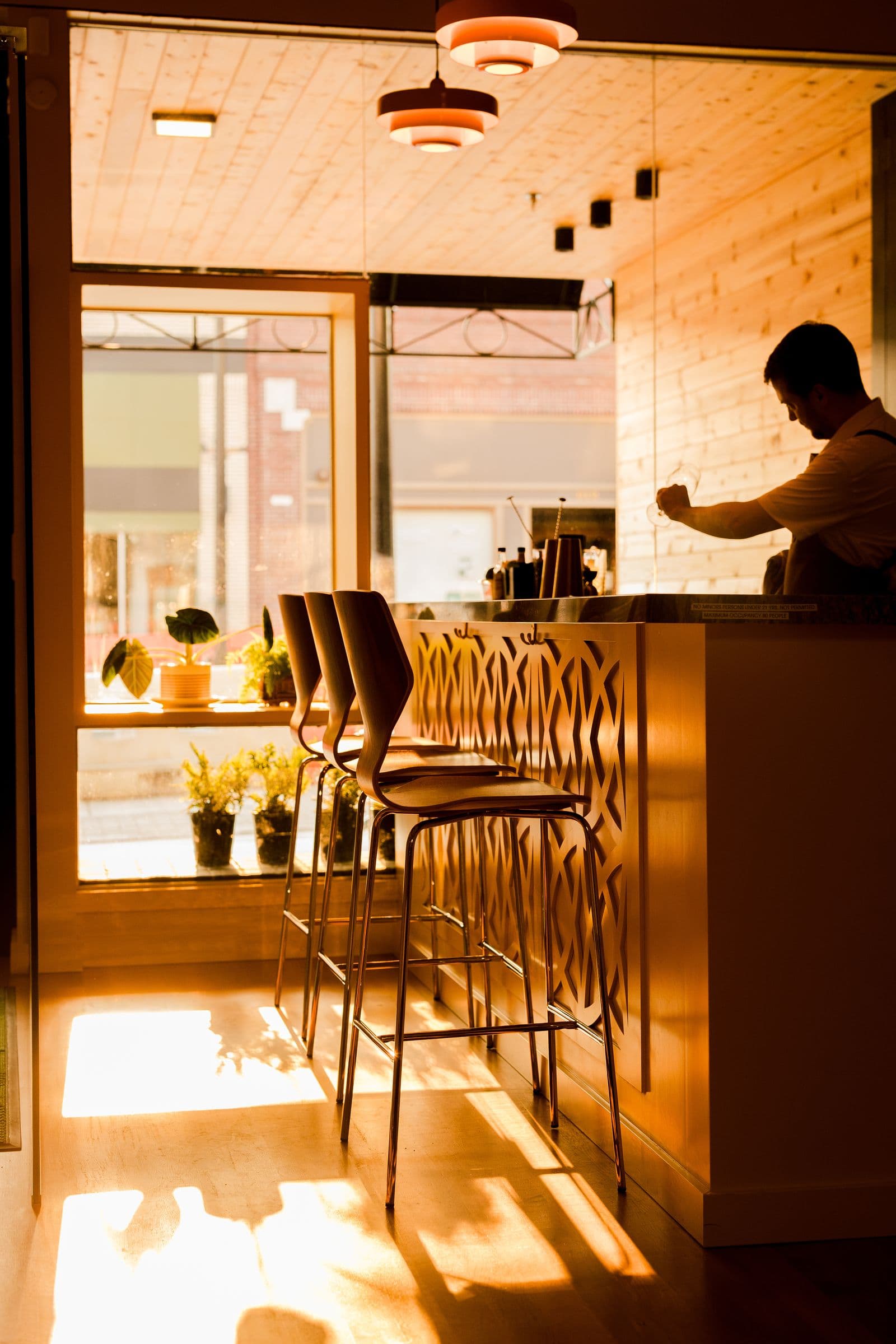 Sunlight across the Kismet bar